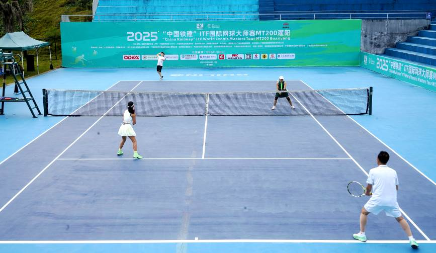 2025年“中国铁建”ITF国际网球大师赛（MT200）在桂林灌阳开赛