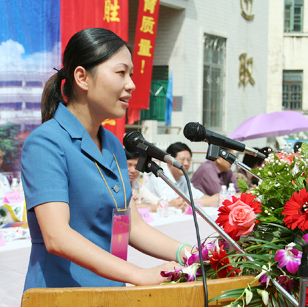 新华网广西频道-广西岑溪市第一小学100周年校庆专题