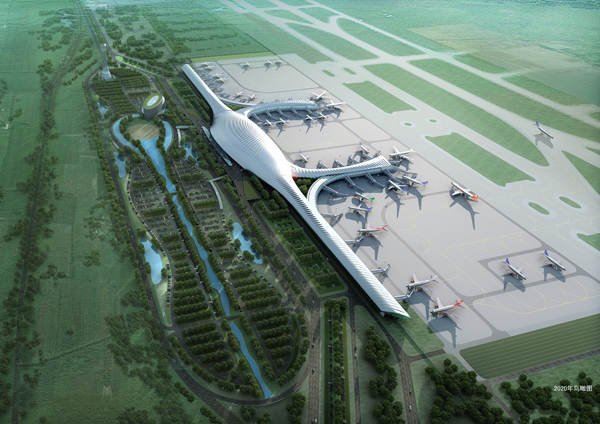 新华网专题:南宁吴圩国际机场T2航站楼启用