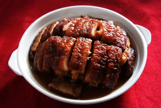 贺州二月二客家美食--黄田扣肉