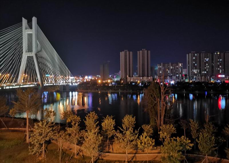 百色市城区夜景