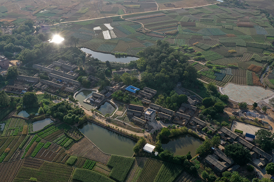 廣西橫縣：古村落煥新顏