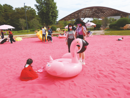 南宁园博园举办粉色恐龙季系列活动 带你体验唯美浪漫