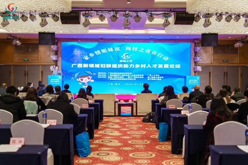 广西新领域妇联组织助力乡村人才发展论坛在南宁举办