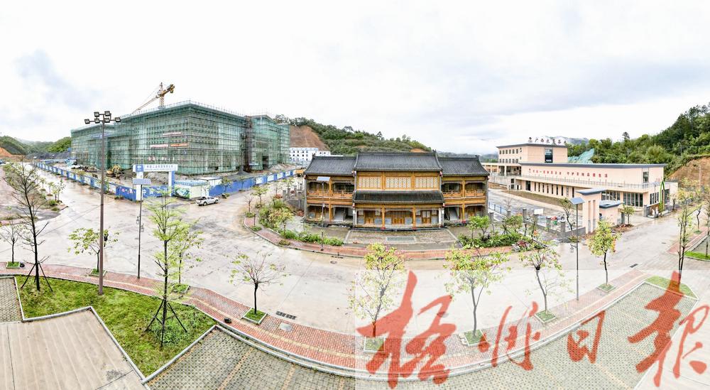 加快建設六堡茶特色小鎮産業園